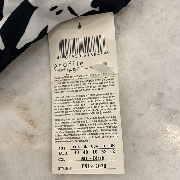 NWT Profile by Gottex Halter size 10 - Picture 3 of 6